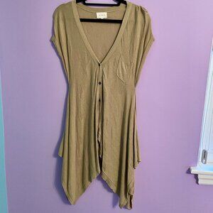 Soft Sage Green Sweater Top